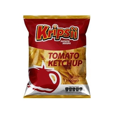 Kripsii Potato Krisps Tomato Ketchup 100g